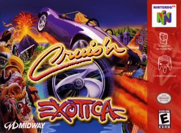 Cruis'n Exotica (USA) box cover front